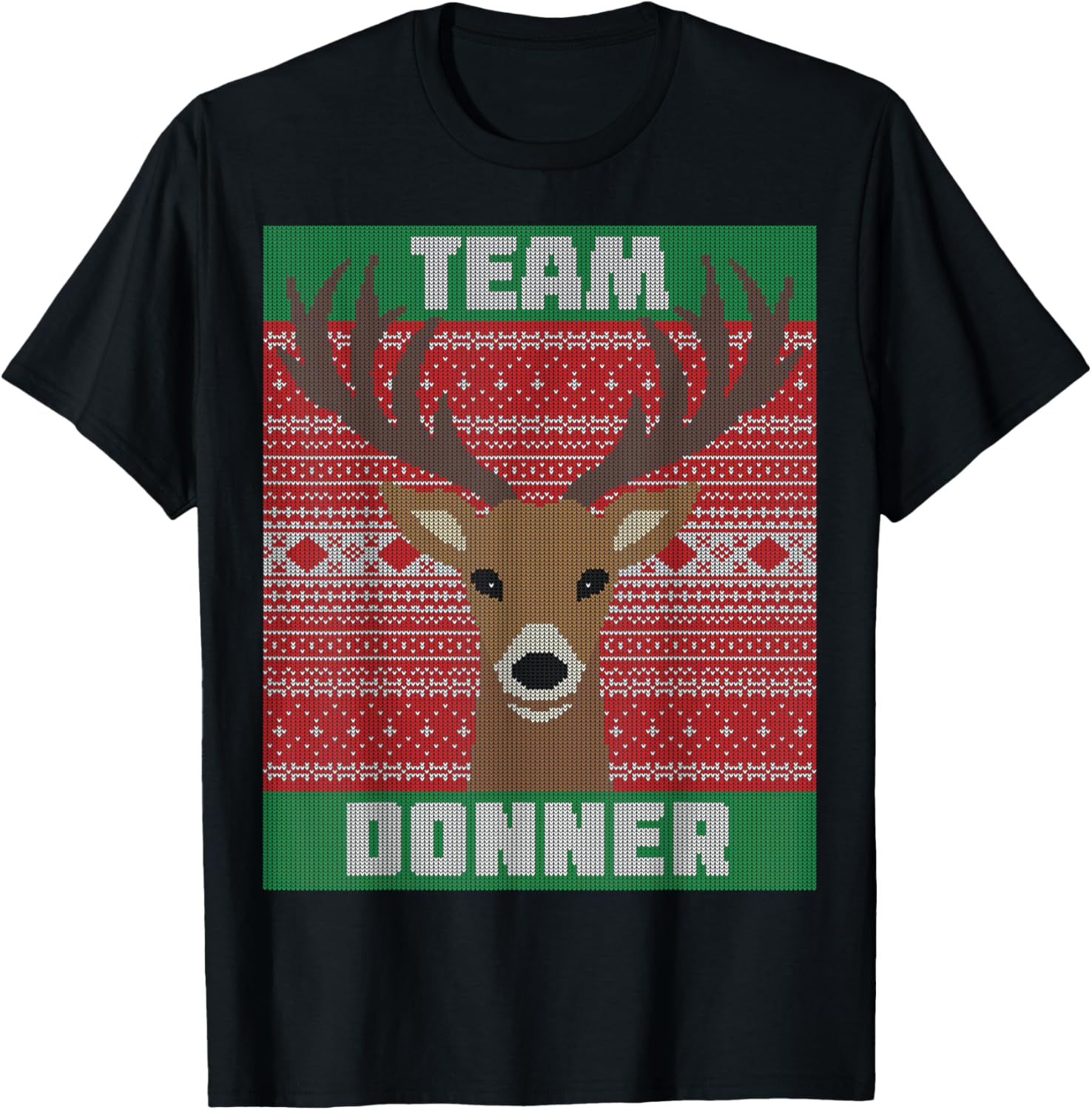 Team Donner Santa's Reindeer Ugly