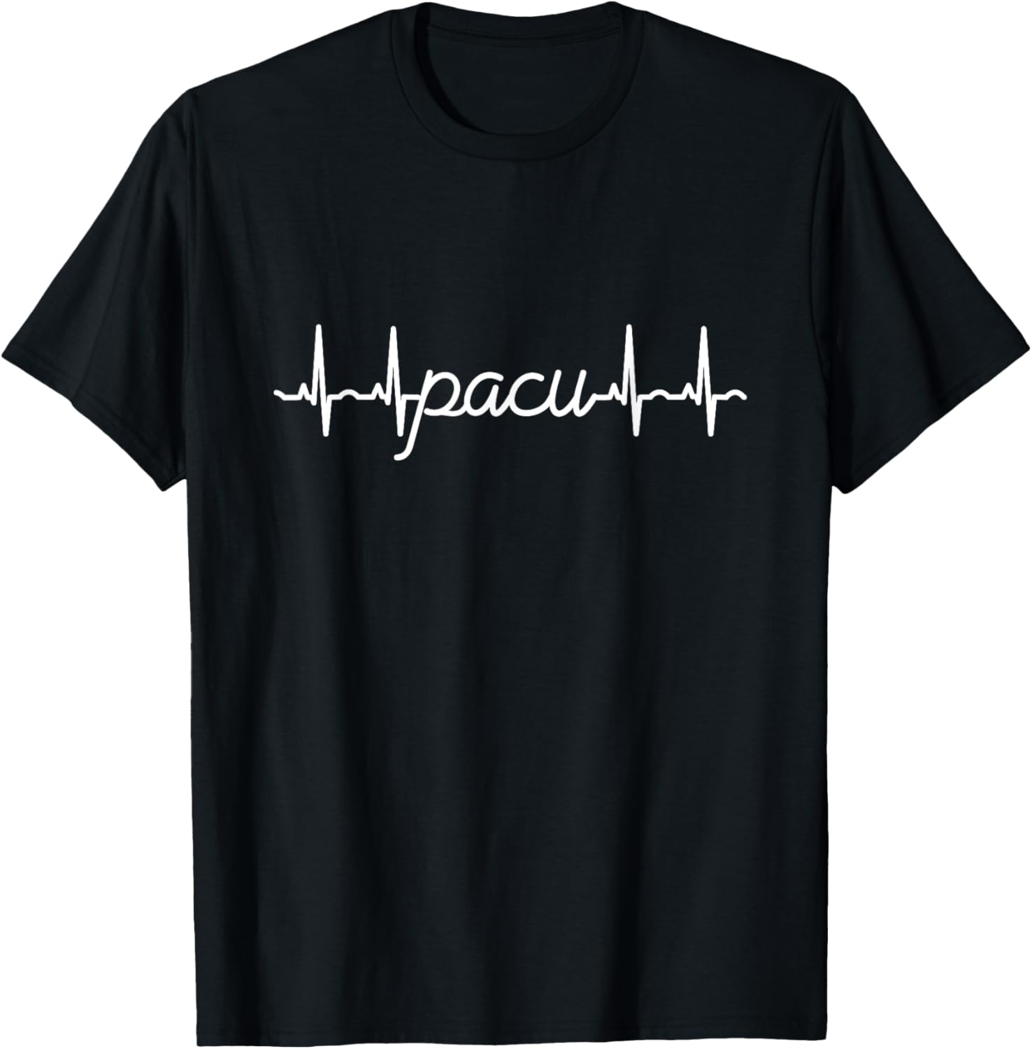 PACU Heart Pulse EKG Nurses Medical White design