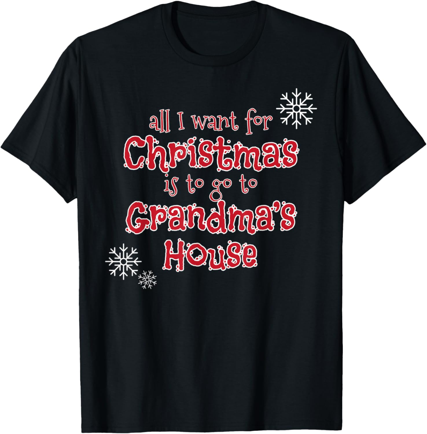 All I Want is to go to grandma's House For Christmas