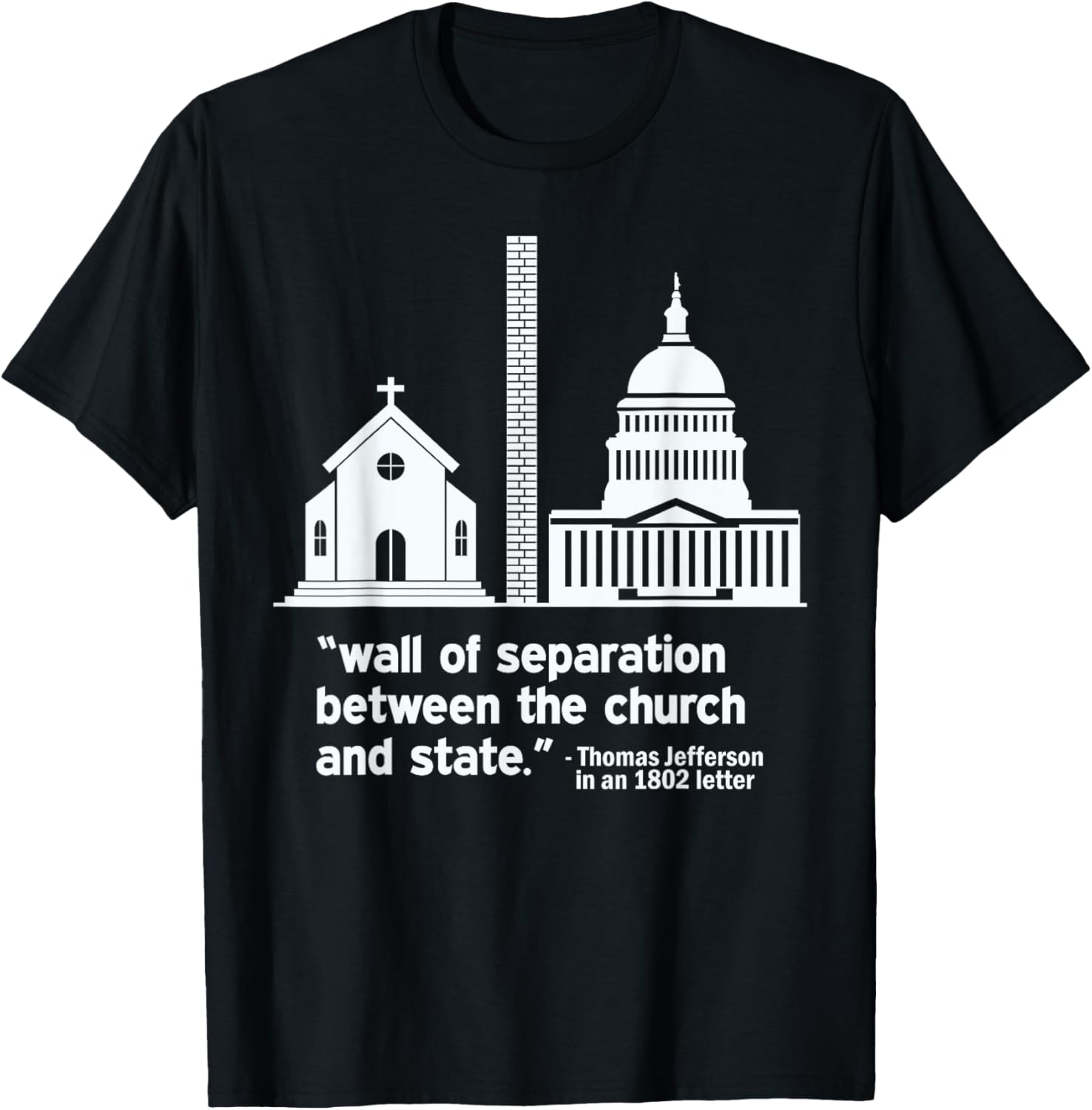 Build the Wall Separation Of Church and State America God