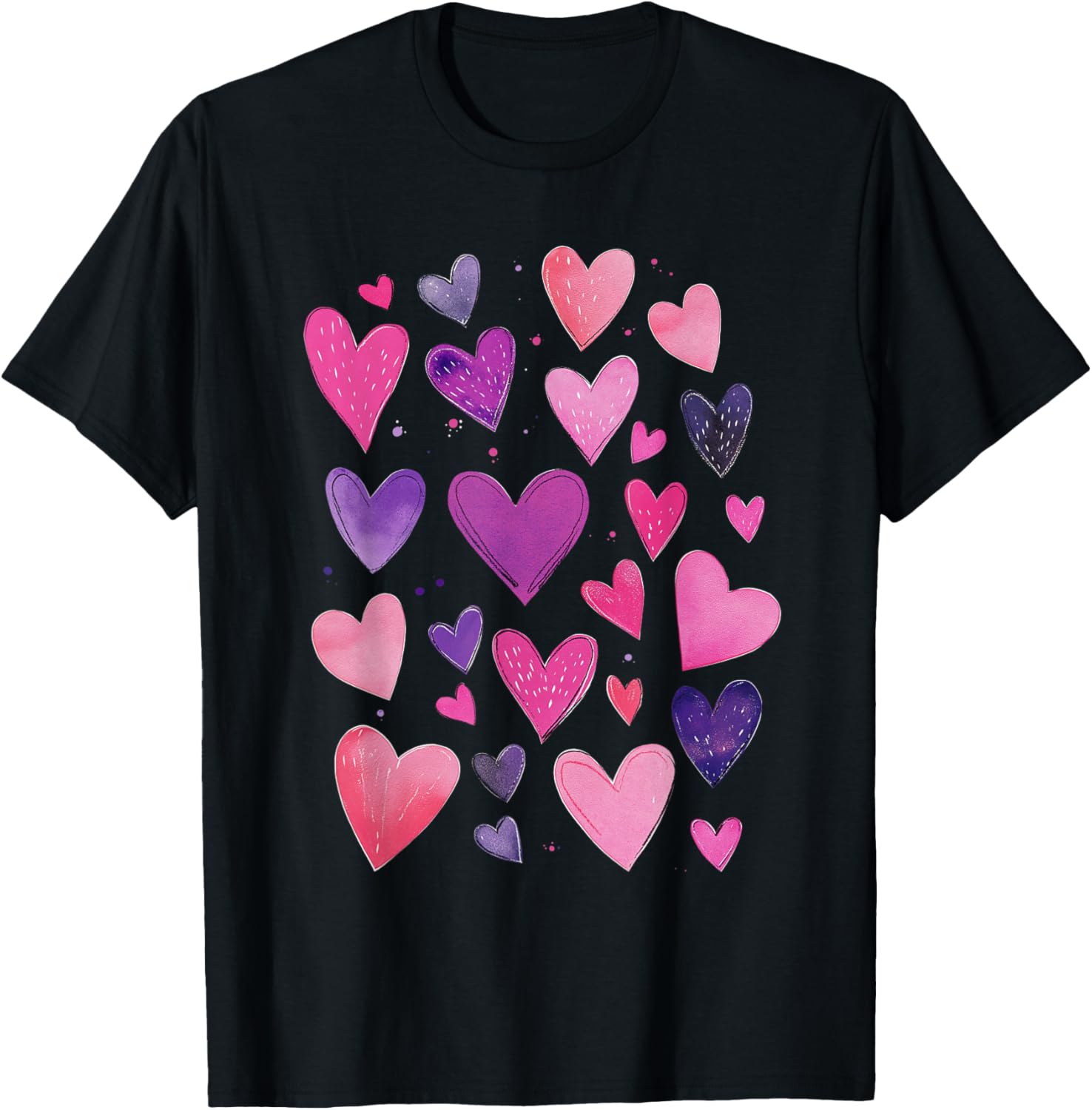 Whimsical Love and Heart Pattern